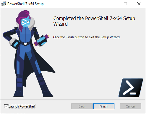 Powershell install