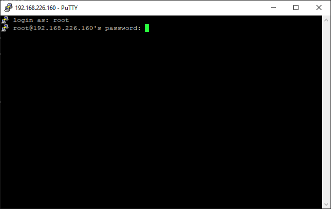 Putty Login